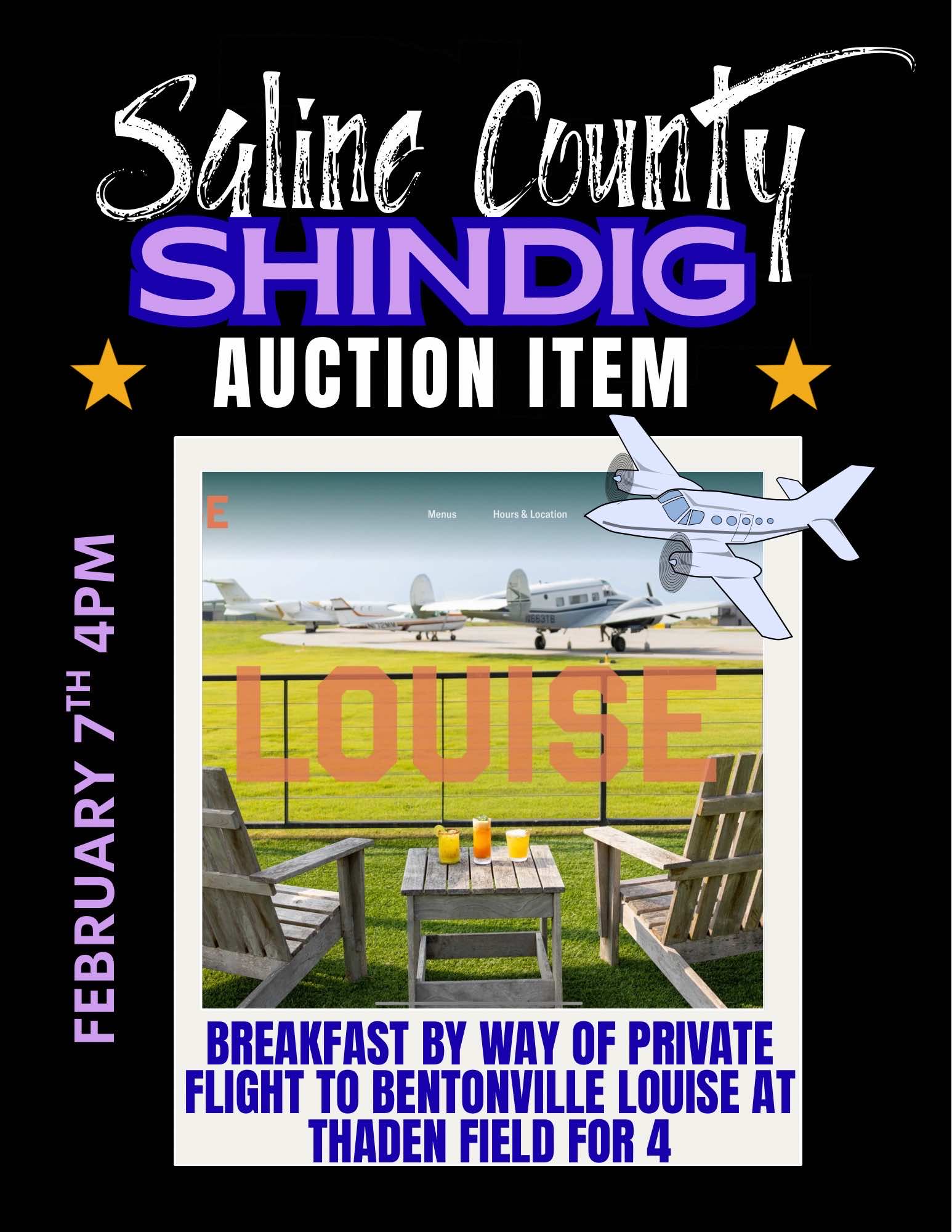 Auction Item - Breakfast in Bentonville