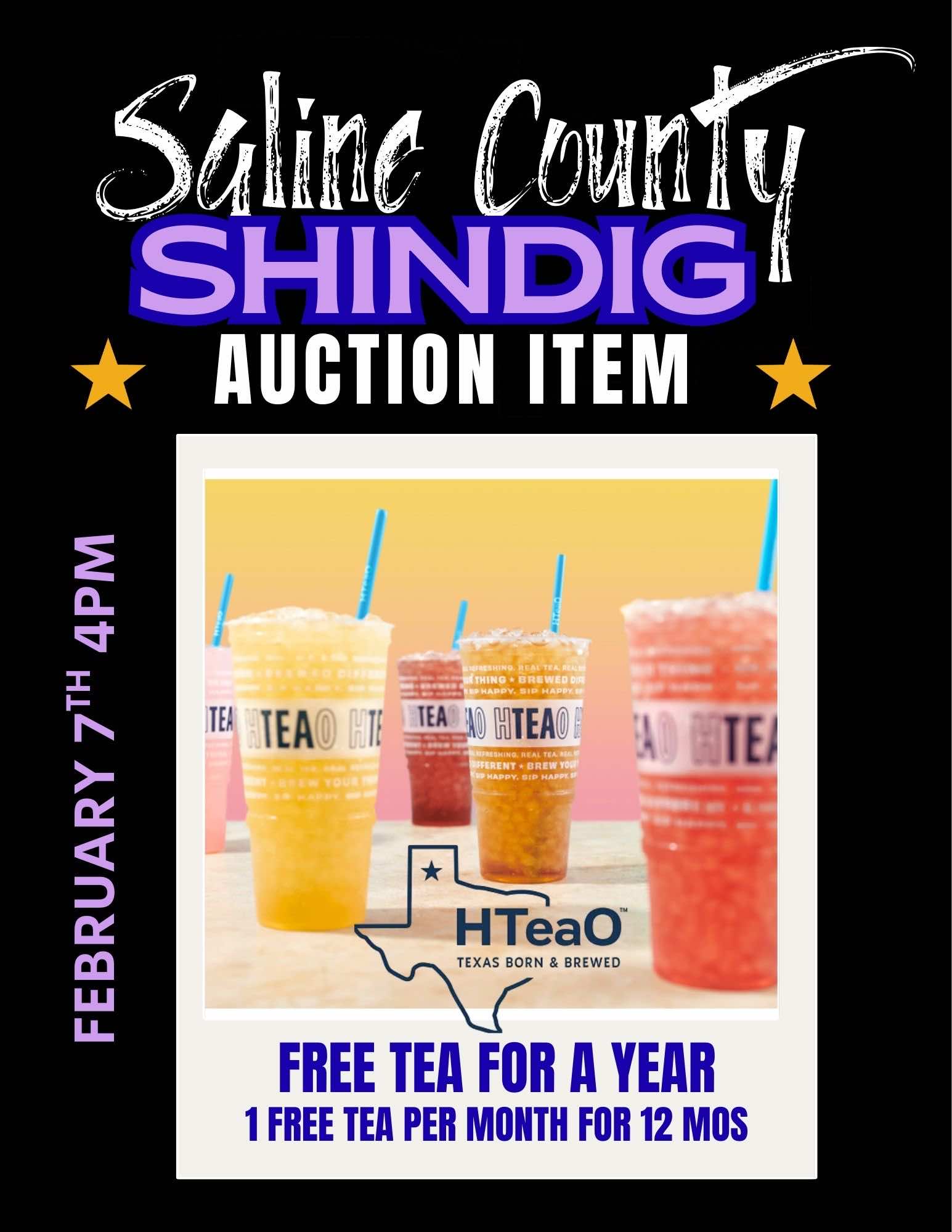 Auction Item - Free Year of Tea