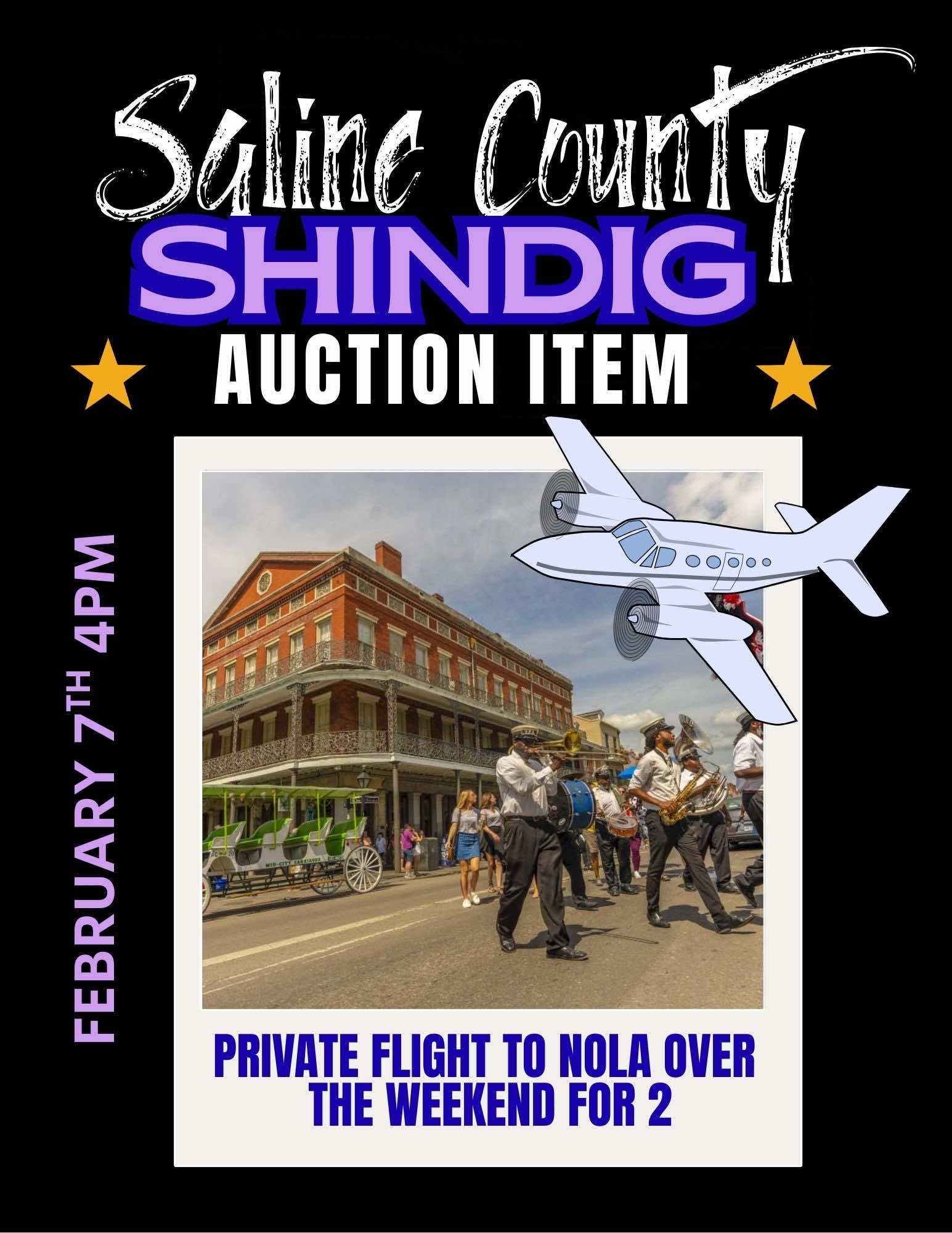 Auction Item - Weekend Flight to New Orleans