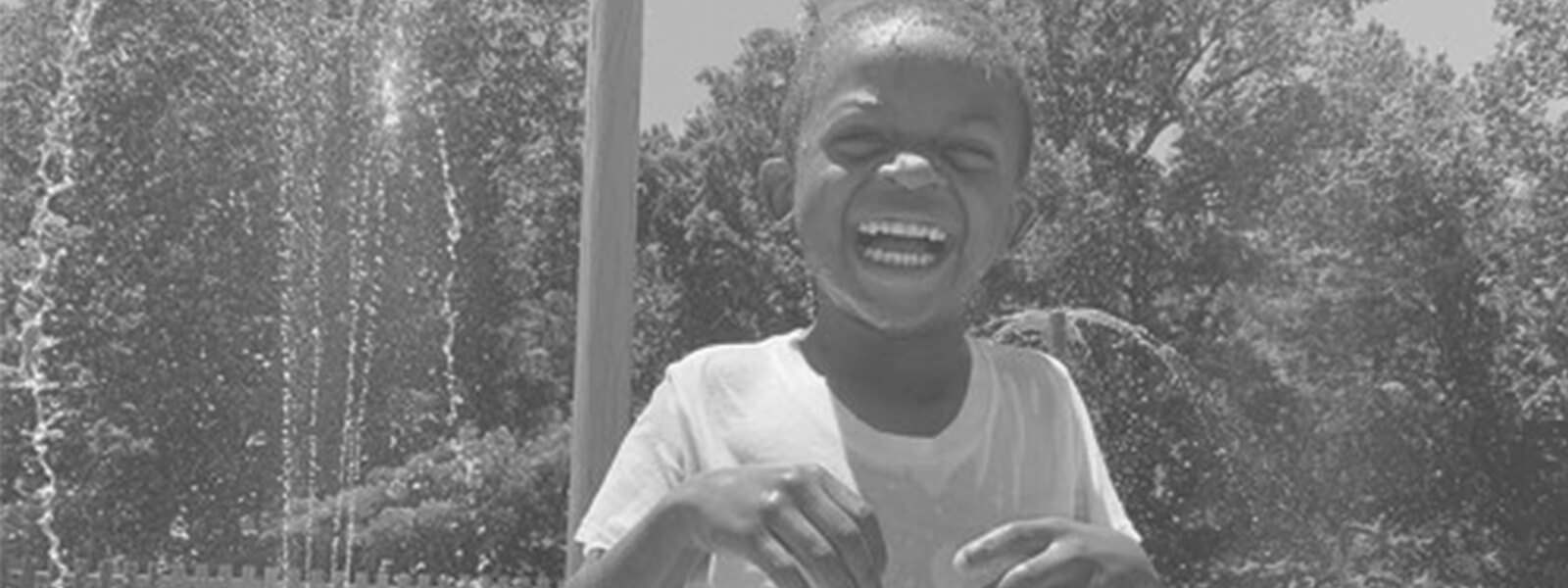 A Happy Child at the Boys and Girls Summer Program.